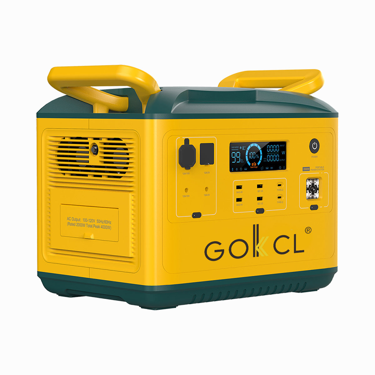 GOKKCL  2000W Portable Power Station