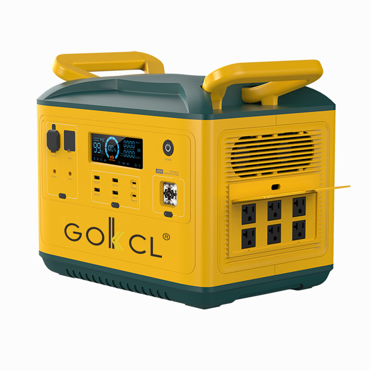 GOKKCL 2000W Portable Power Station