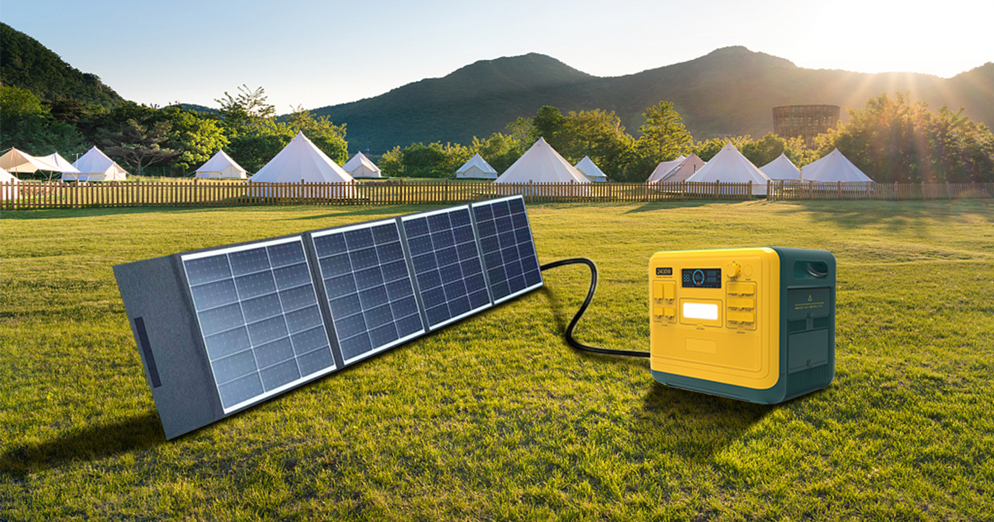 GOKKCL 200W  Portable & Foldable Solar Panel