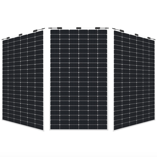 100W flexible MWT solar panel