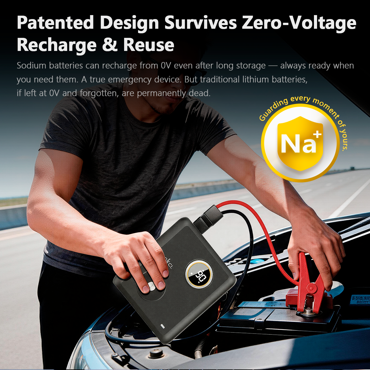 Sodium-ion Car Jump Starter GK03