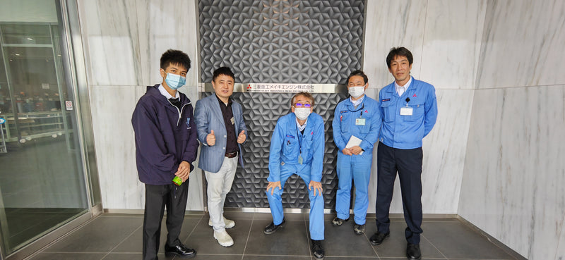 GENERAL MANAGER PAID A VISIT TO MITSUBISHI HEADQUARTERS IN JAPAN